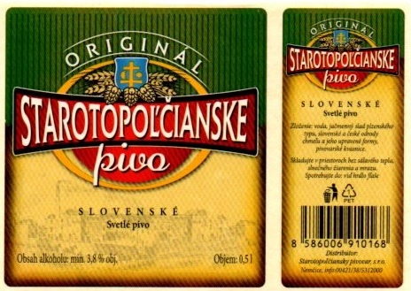 Starotopolcianske pivo